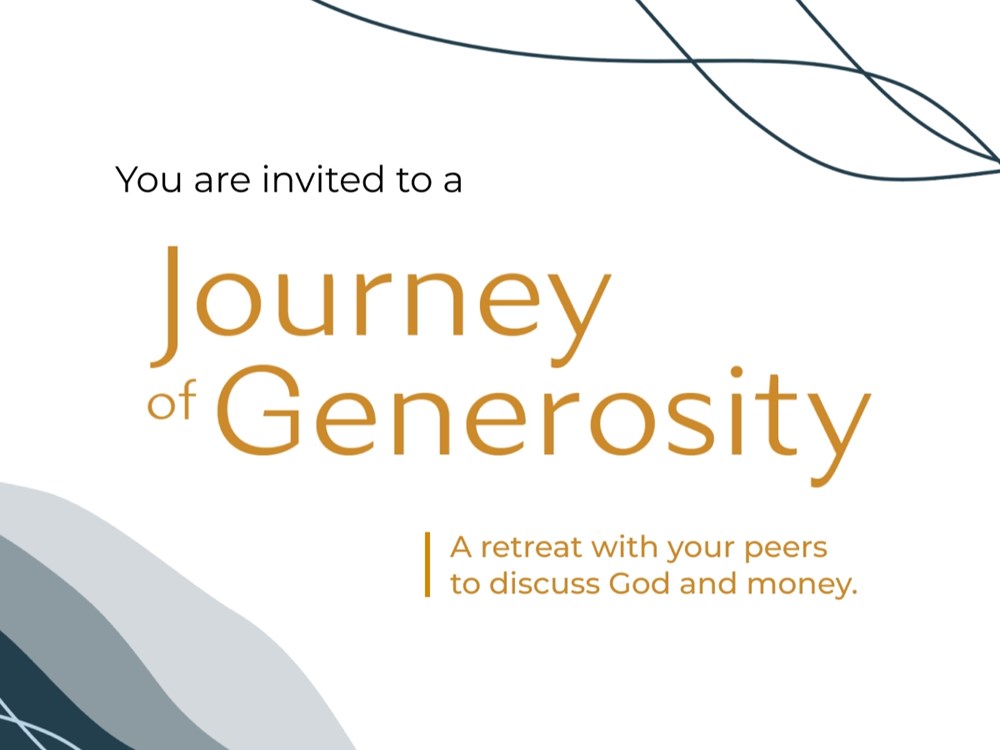 Journey of Generosity (JOG) — VCC Partner Retreat