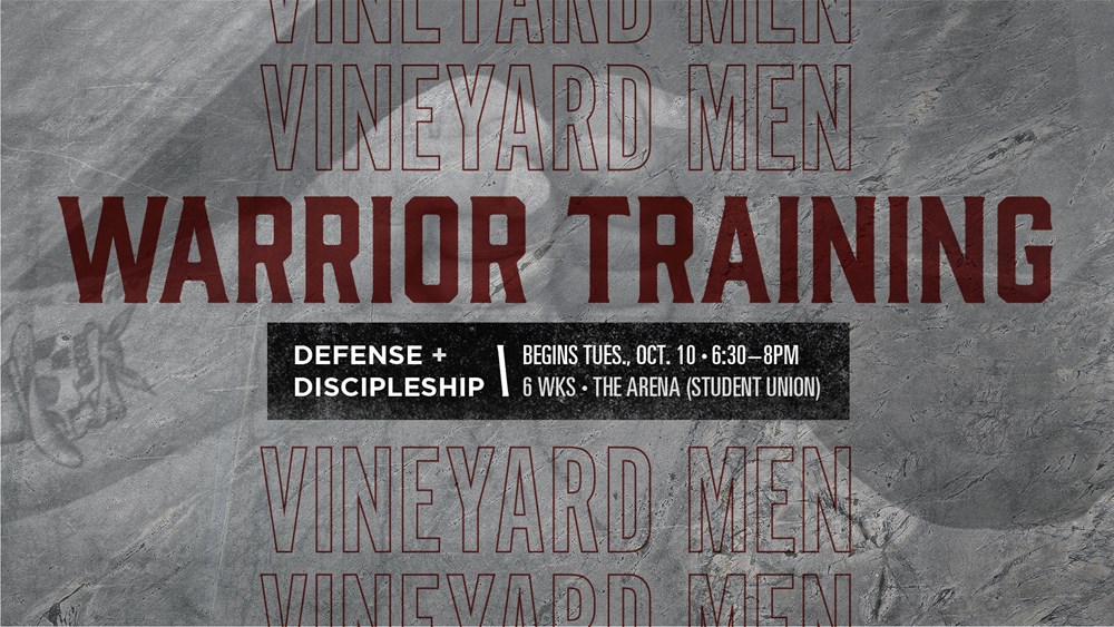 Vineyard Men Warrior Training (Fall 2023)