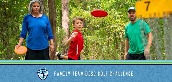 Family Team Disc Golf Challenge