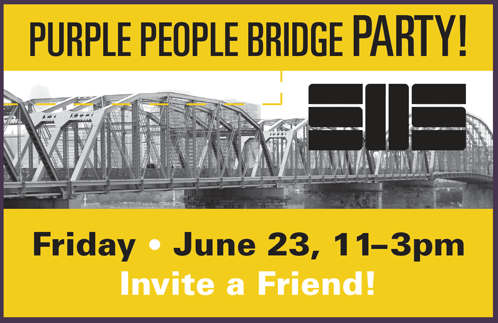 Purple People Bridge Party